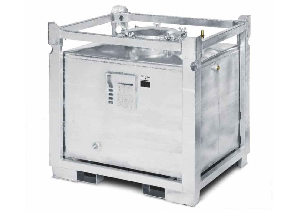 Tanque galvanizado a quente para líquidos com ponto de inflamação superior a 55 °C: ASF 800 litros