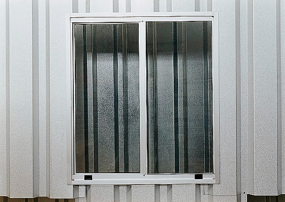 Fenêtre coulissante en alu pour bungalow MC 320, verrouillage anti-effraction en 2 points