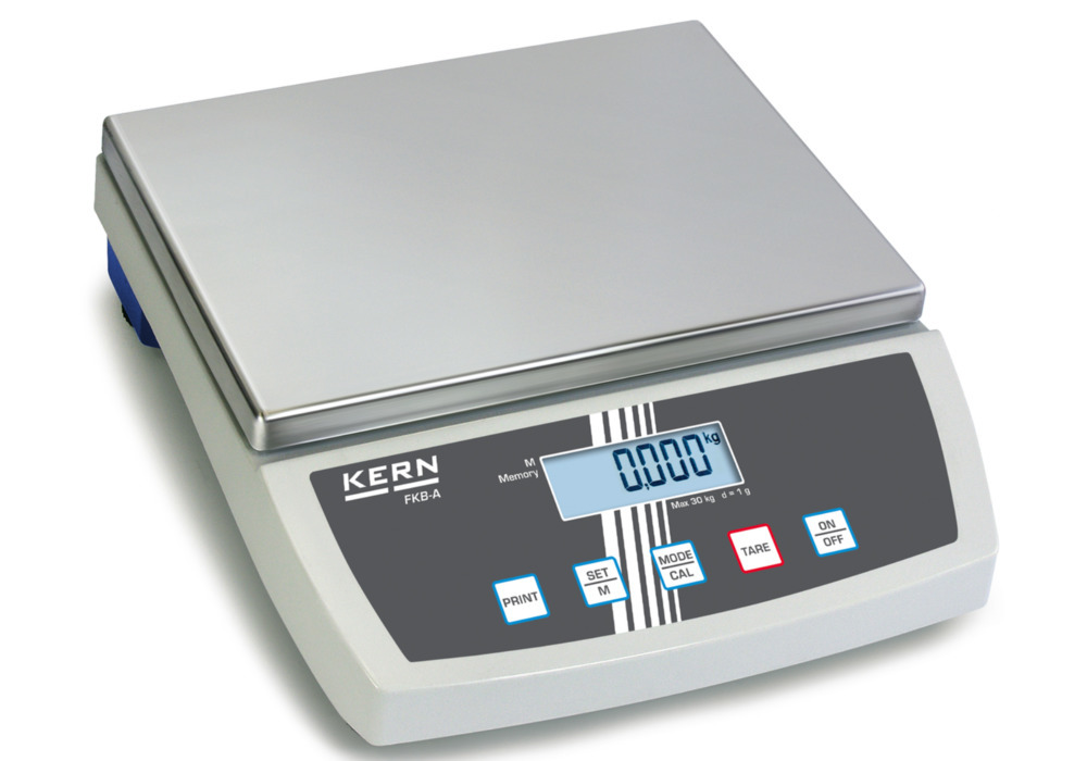 Balança de mesa KERN FKB, até 15 kg, d = 0,5 g