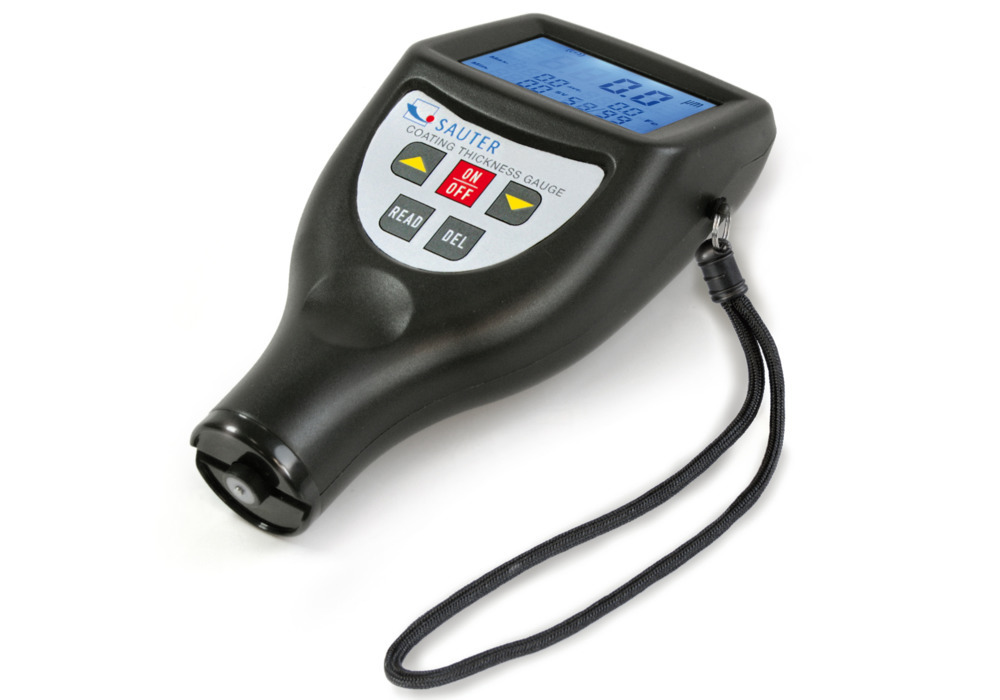 Medidor de capa Sauter TF 1250-0.1FN, sonda de medición integrada, para capas de pintura y barniz