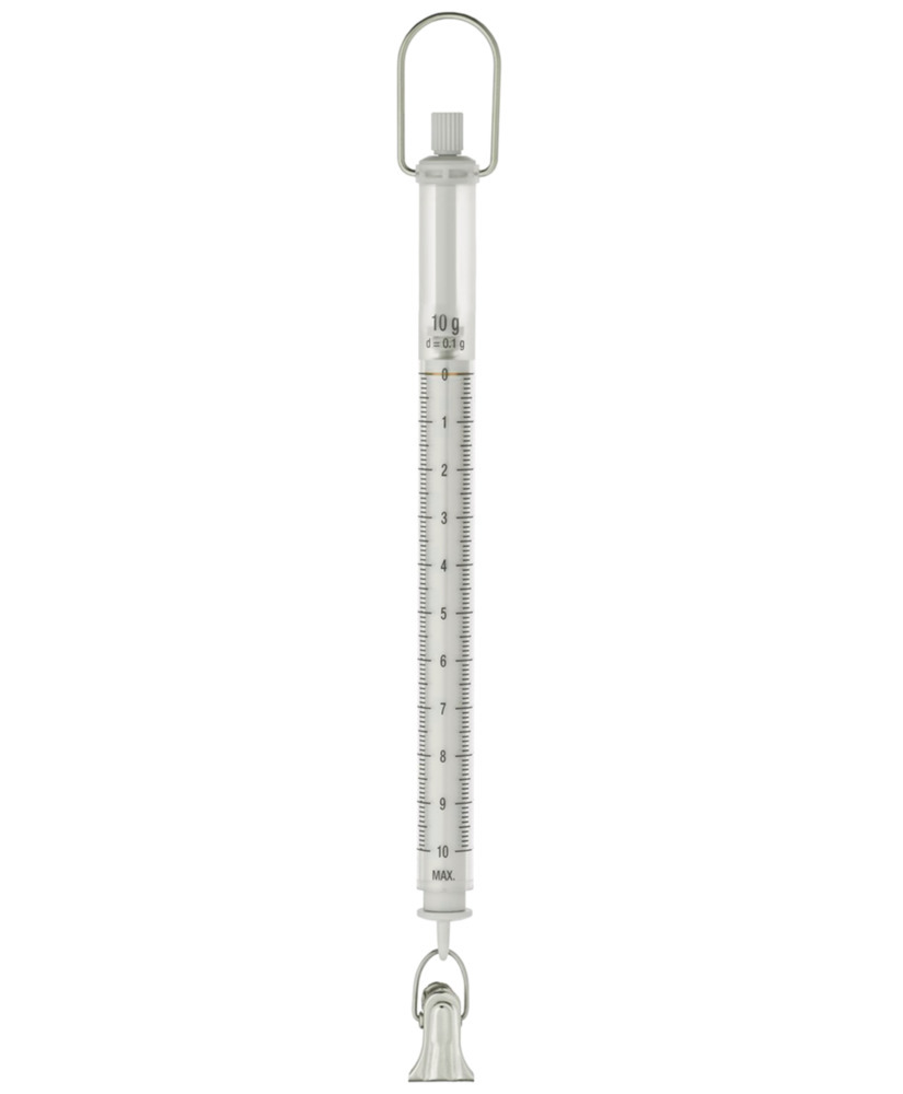 Mechanická pružinová váha Sauter 287-100, max. rozsah váženia 10 g, presnosť 0,1 g