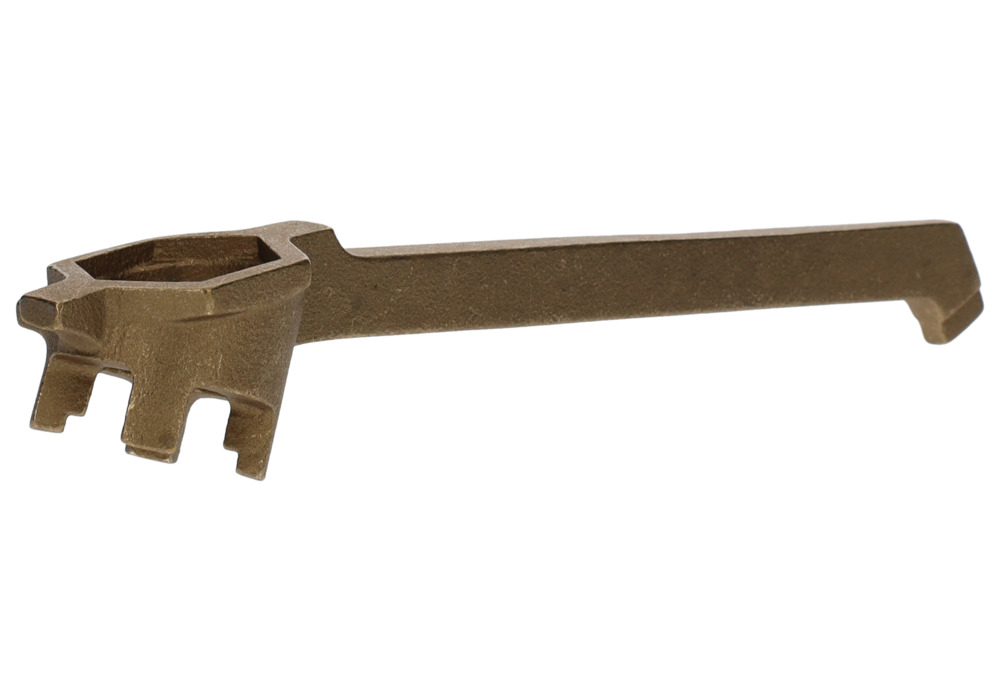 Drum wrench in bronze, for all current drum types