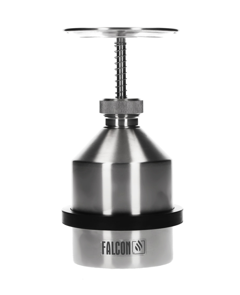 FALCON plunger cans in stainless steel, 1 litre