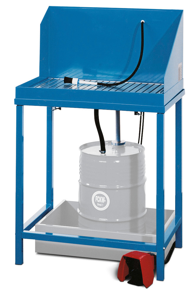 Parts cleaner K50 with connection for one 50 litre cold cleaner drum