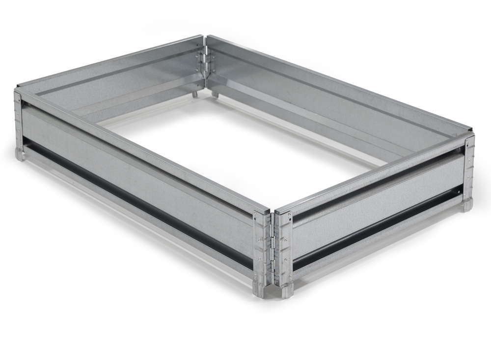Top frame for steel tray 800x1200 mm