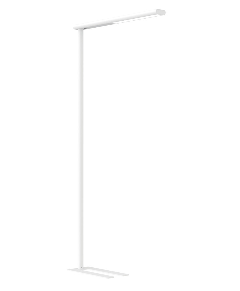 LED-Standleuchte Pandia, stufenlos dimmbar, weiß, H 1950 mm