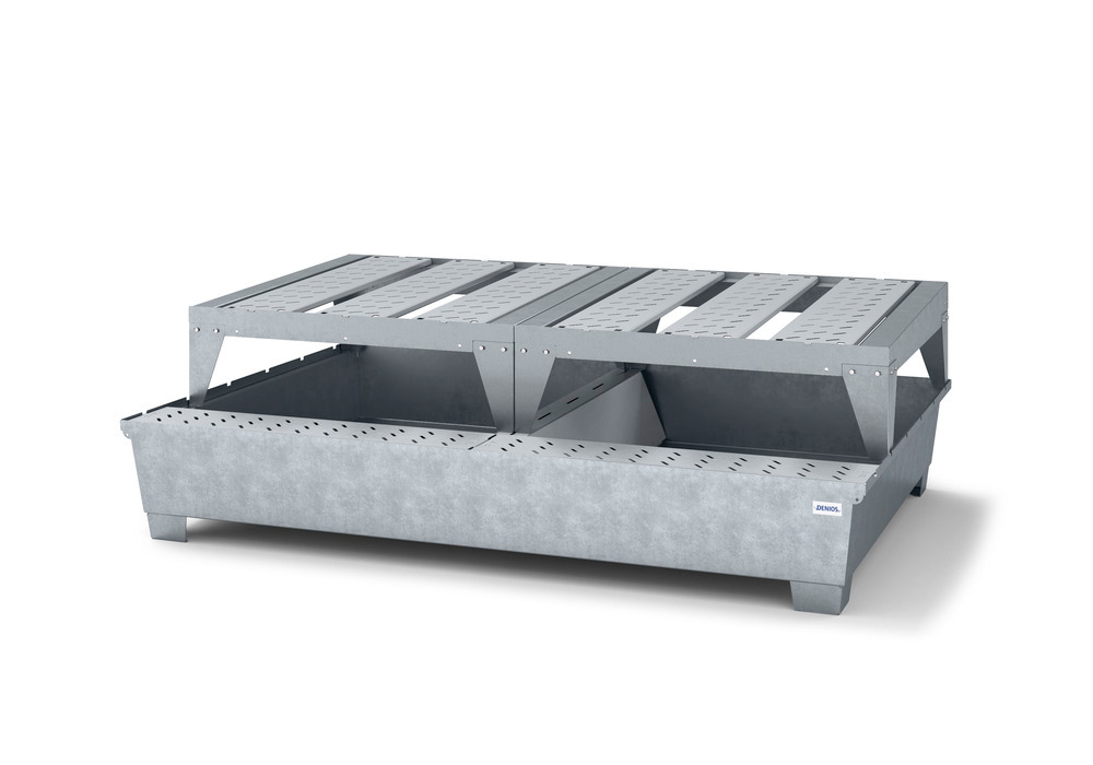 IBC Spill Containment Pallet IBC Tote Dispensing Platform & 2