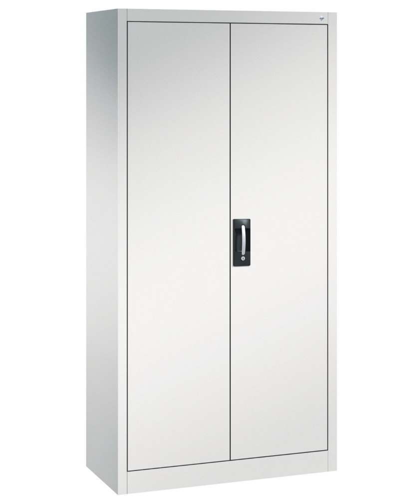 C+P wing door cabinet Acurado, filing/wardrobes, 930 x 400 x 1950 mm, light grey