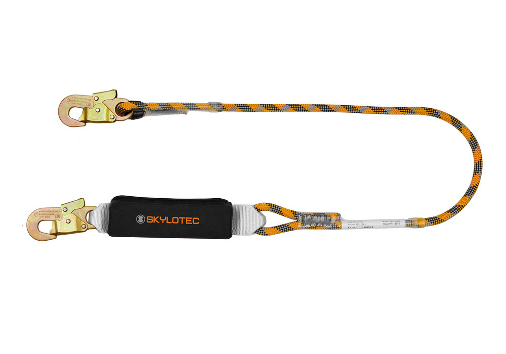 Lanyard with shock absorber, Version A 1.5 m