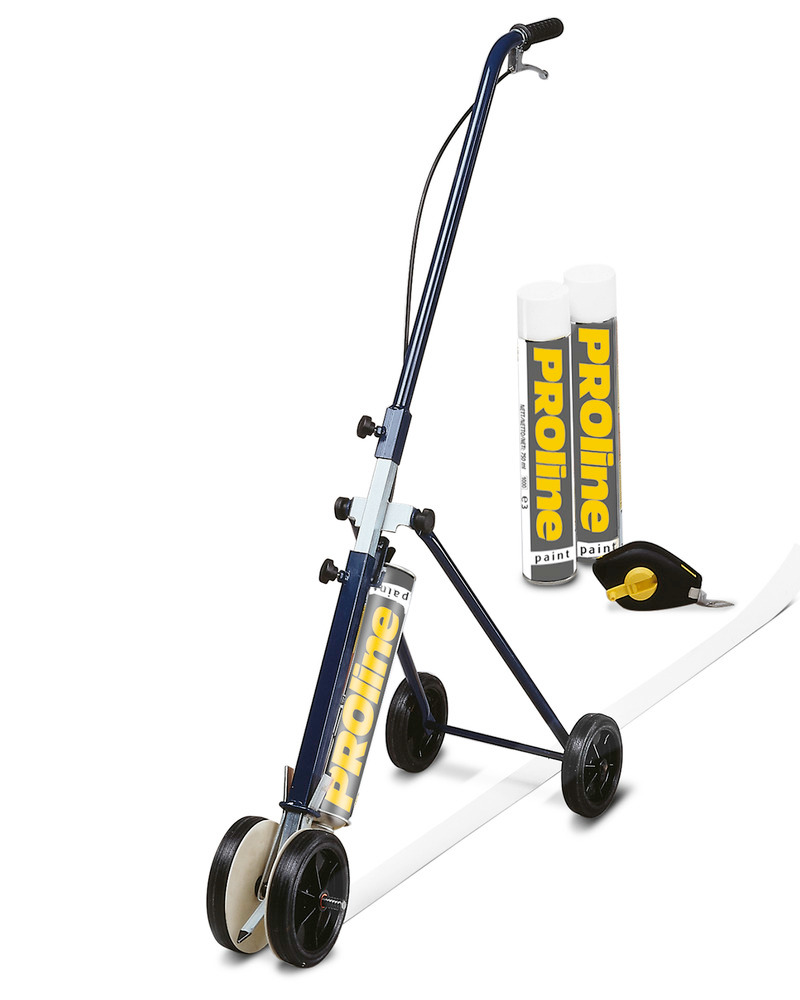 Line marking equipment, including mobile marking equipment 50 and 2 cans paint, white
