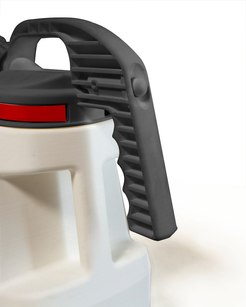 Maniglia ergonomica (con valvola di ventilazione integrata) per un uso sicuro e pratico
