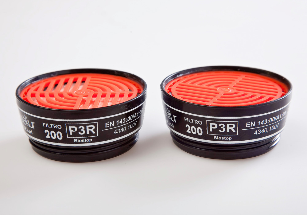 Partikelschraubfilter 200 P3 für Atemschutz-Halbmaske Beta