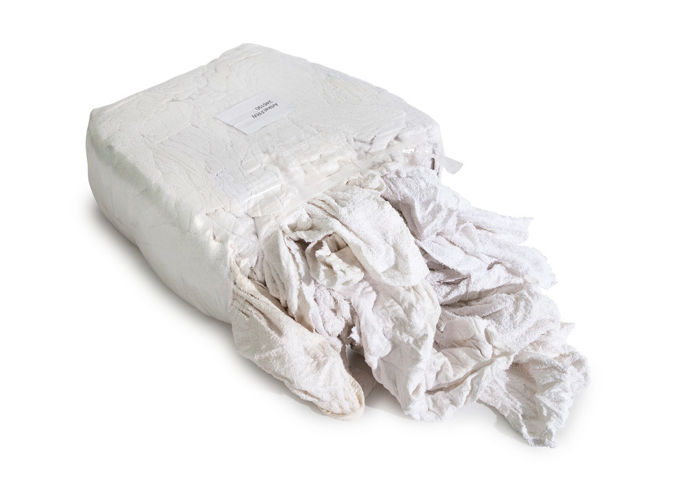 Industrieputzlappen 10kg Würfel - Bunte Frotteelappen DIN 61650